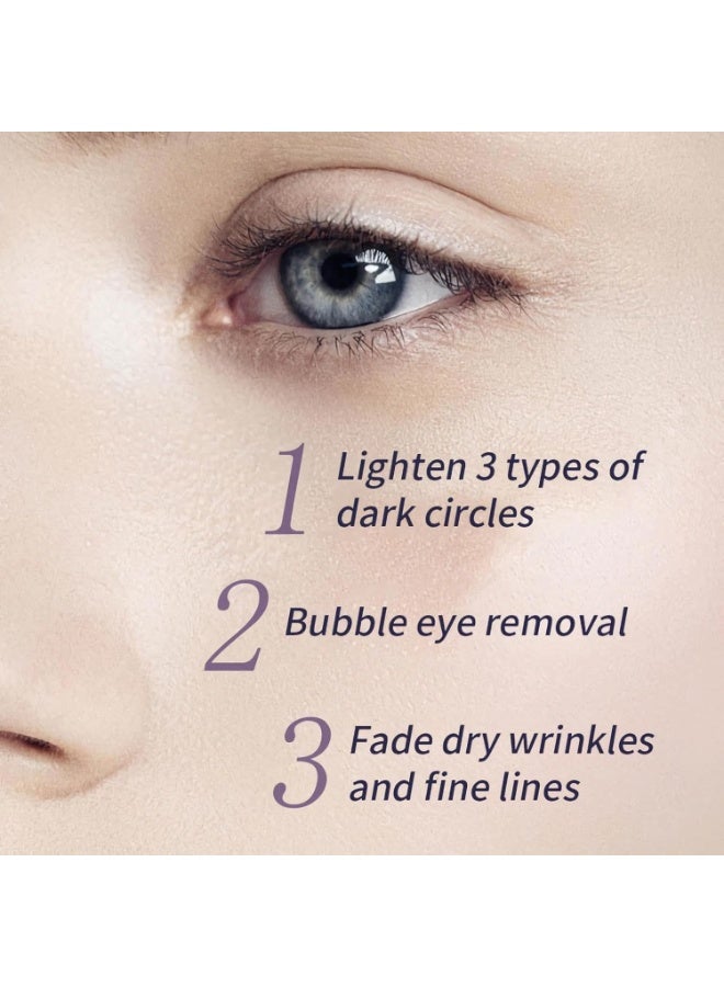 GraGra Retinol Eye Under Eye Cream with Cooling Roller, Eye Cream Anti Aging, Reduces Wrinkles Dark Circles and Puffy Eyes Bags, Brightening & Moisturizing Eye Repair Cream for all Skin Types- GraGra - Image 4