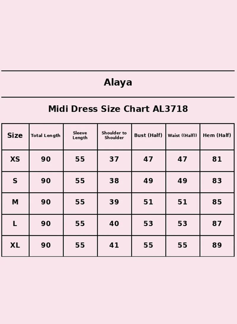 Alaya red and white geometric Women   Cotton Midi Dress -AL3718 for Women | Best Price UAE