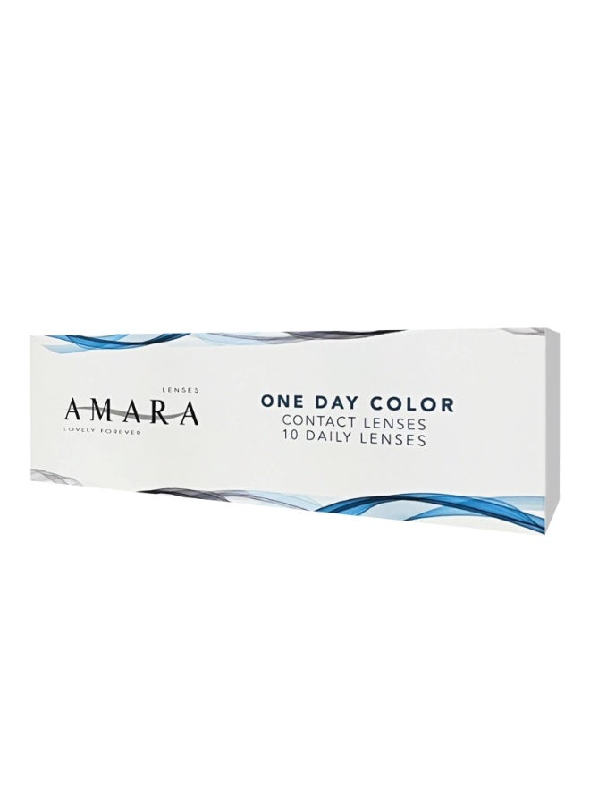 Amara Women 10 Daily Color Contact Lenses Chai - Image 4