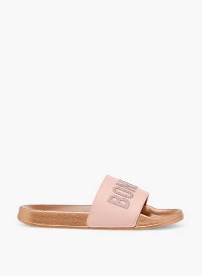 Celeste Womens Typographic Detail Slides
