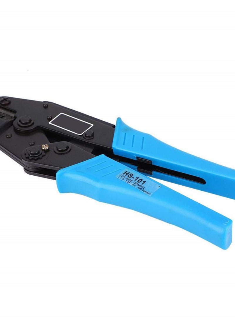 GGOOT Crimp Pliers, Crimper & Cutter, Bare Terminals Crimping Hand Hardware Tool, Comfort Grip, 1.5-10mm² 15-7 AWG 230mm  - Image 4