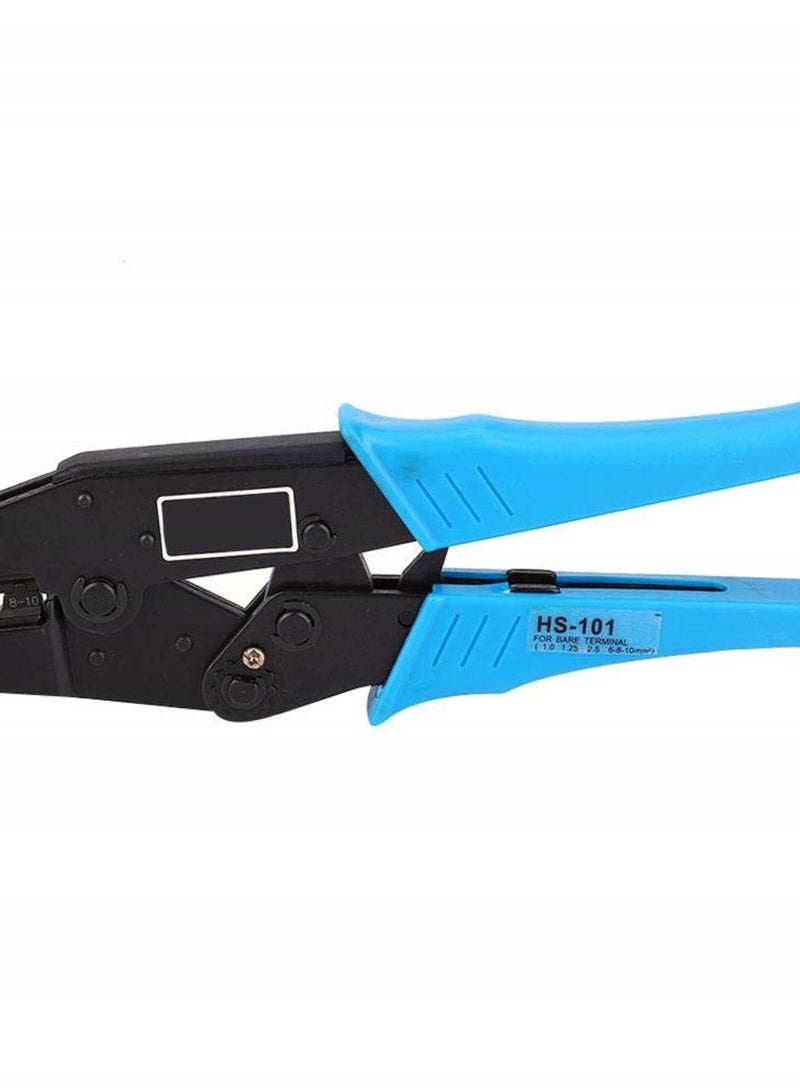 GGOOT Crimp Pliers, Crimper & Cutter, Bare Terminals Crimping Hand Hardware Tool, Comfort Grip, 1.5-10mm² 15-7 AWG 230mm  - Image 2