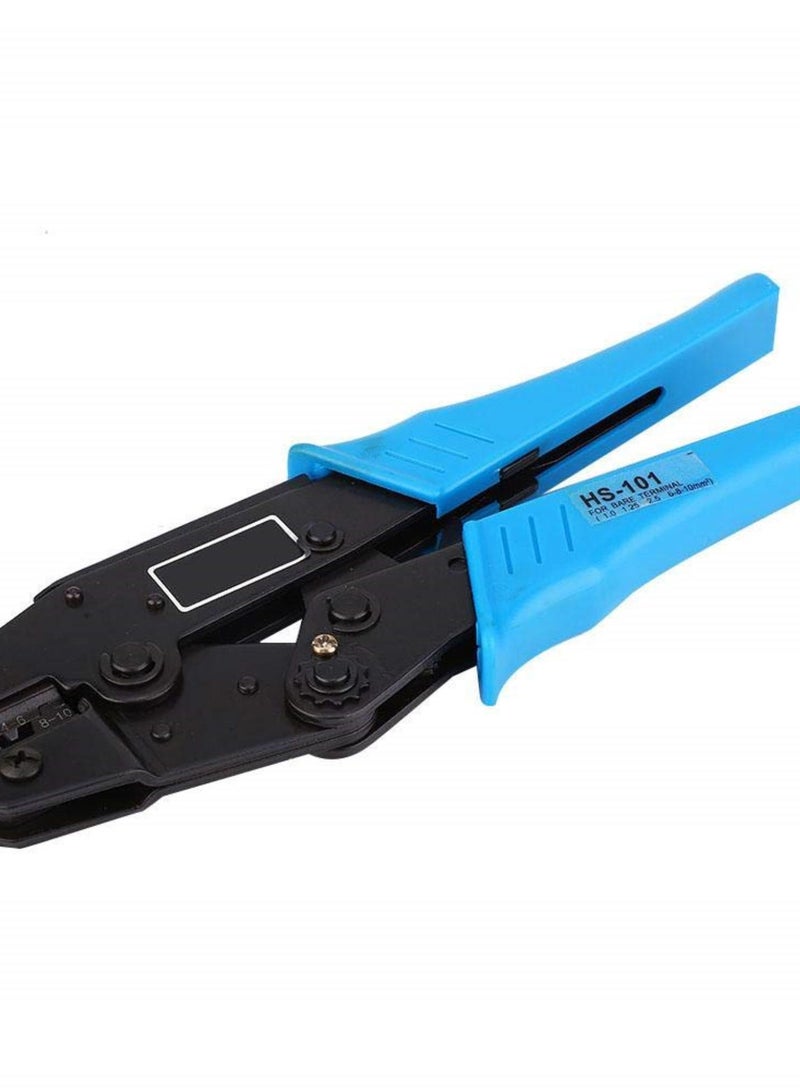 GGOOT Crimp Pliers, Crimper & Cutter, Bare Terminals Crimping Hand Hardware Tool, Comfort Grip, 1.5-10mm² 15-7 AWG 230mm  - Image 3