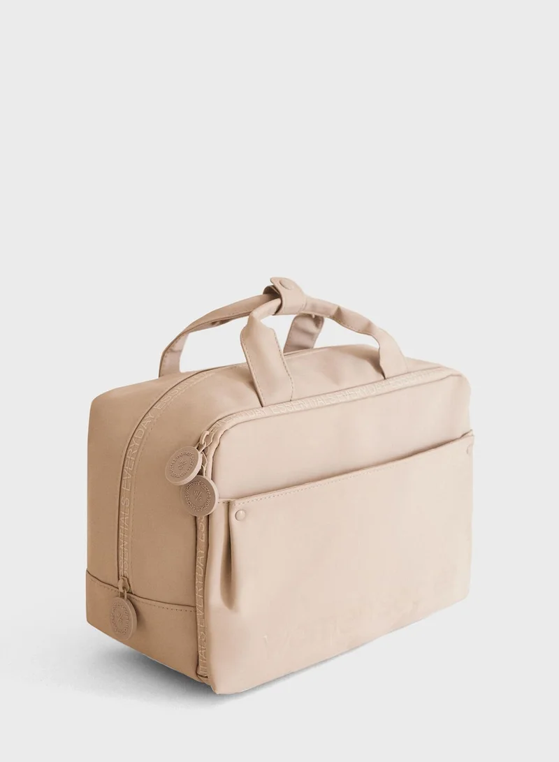 women'secret Top Handle Zip Over Cosmetic Bag