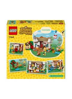 LEGO 77049 Animal Crossing Isabelle’S House Visit, Buildable Creative Toy For Kids, 2 Minifigures From The Video Game Series Including Fauna, Birthday Gift For Girls And Boys Aged 6 Plus (389 Pieces)  - Image 3