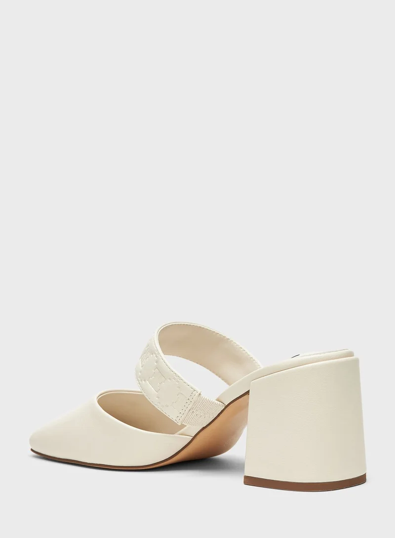 ELLE Wide Toe Pumps