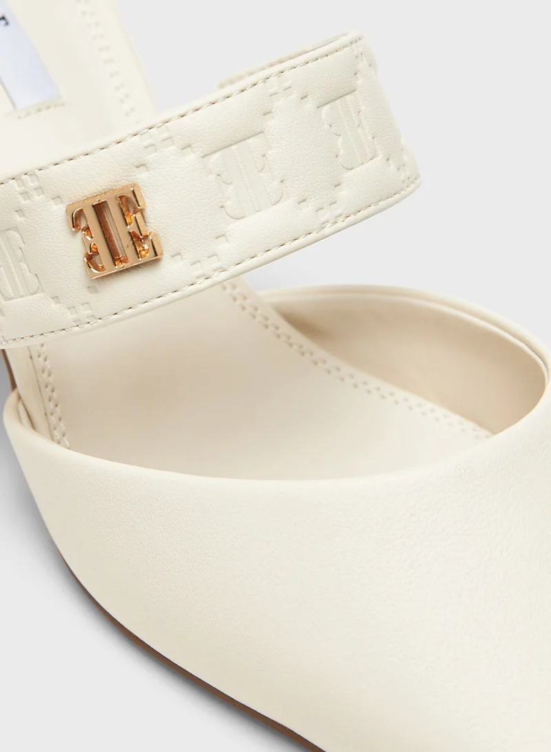 ELLE Wide Toe Pumps