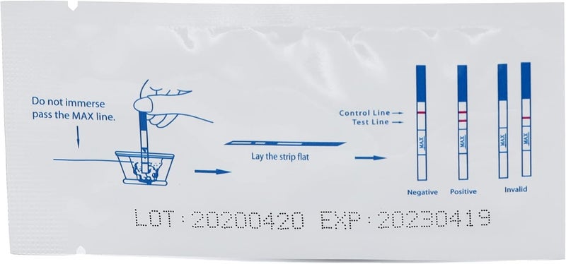 TOPMED ETS شرائط اختبار الحمل TOPMED ETS اختبارات HCG نتائج فورية 99 دقيقة حساسة إضافية 12 - Image 2