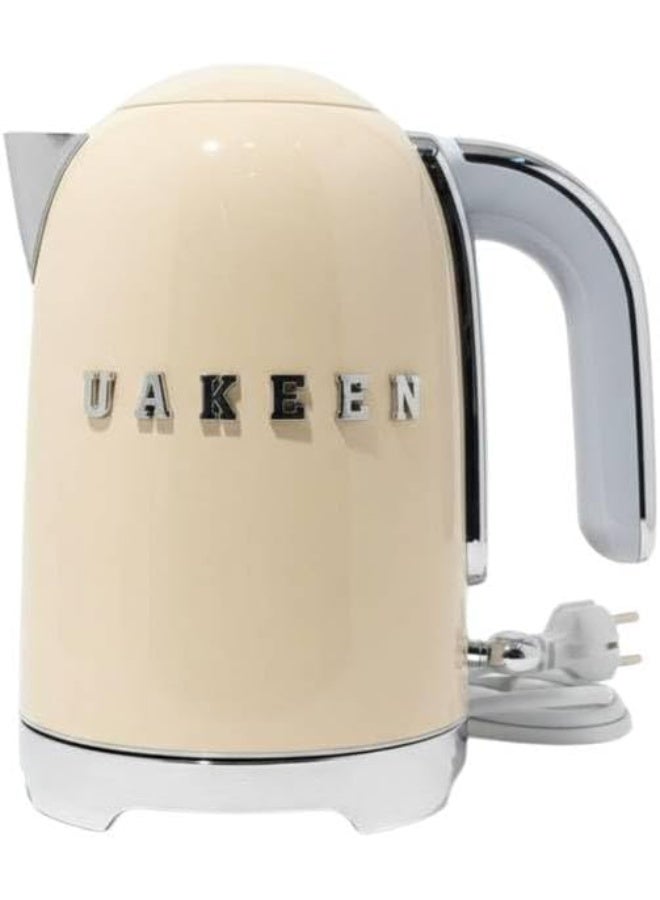 Electric Kettle Retro Design Luxury Replacement Fast Boiling Water Kettle Suitable for Home and Office