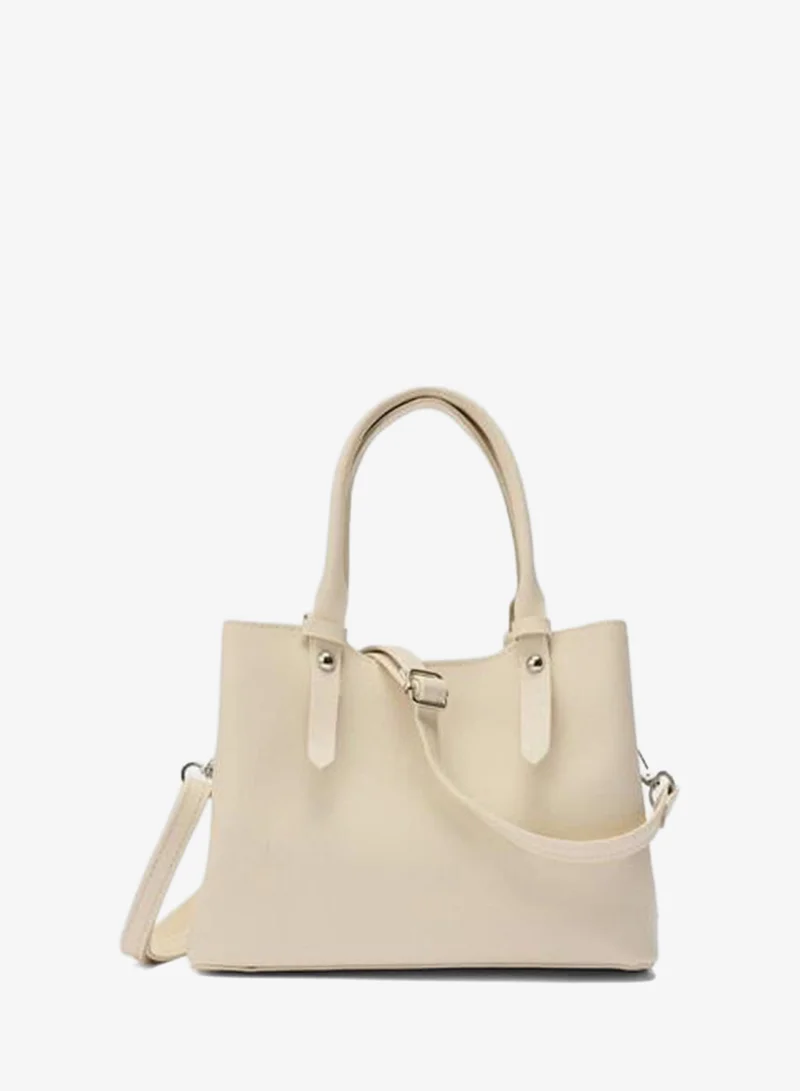 Shule Bags  Doop Beige Shoulder Bag. for Women | Best Price UAE