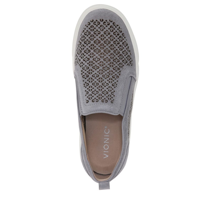 Vionic Kimmie Perf Women's Slip On Supportive Sneaker Slate - 7 Medium - Image 3