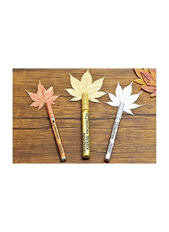 Like-It like it Marvy Uchida DecoColor Premium Paint Marker Chisel Tip Set of 4 Copper Gold Rose Gold Silver  - Image 5