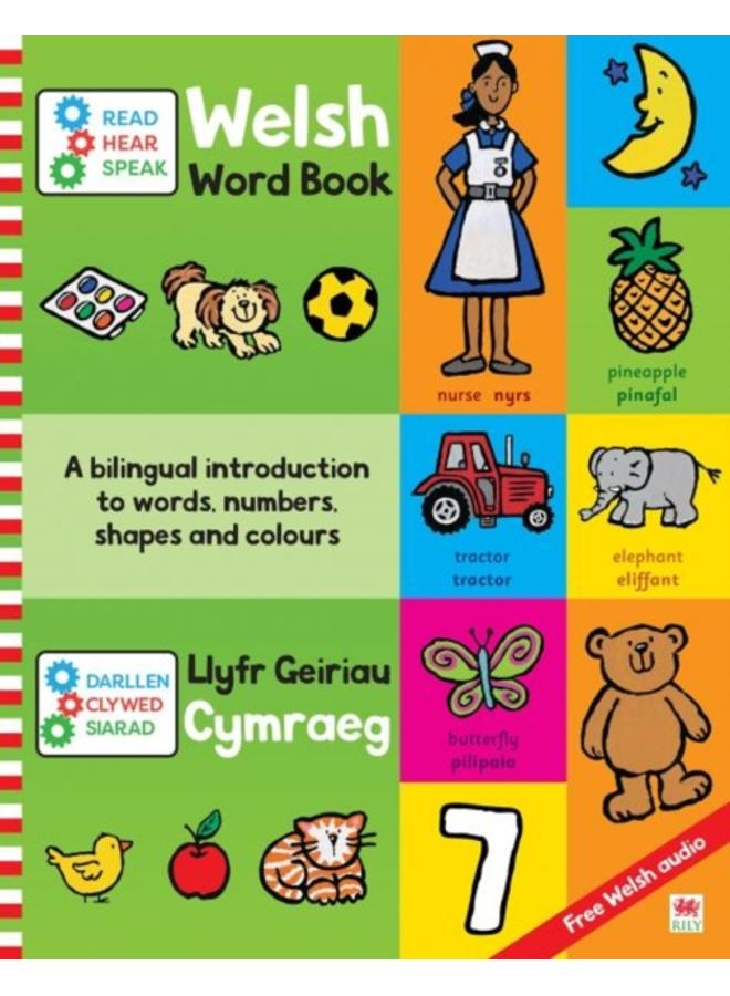 Darllen, Clywed, Siarad: Llyfr Geiriau Cymraeg / Read, Hear, Speak: Welsh Word Book 