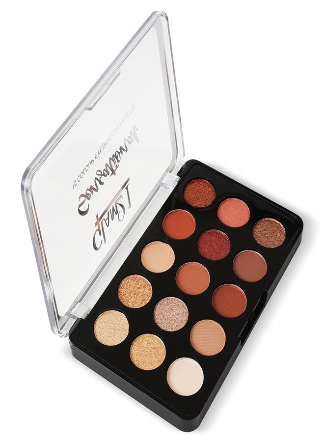 جلام 21 باليت ظلال العيون الرائعة من Glam21 | 15 لونًا | أصباغ فائقة النعومة | ظلال عيون دخانية | تدوم طويلًا | 14 غرام - 02 - Image 5