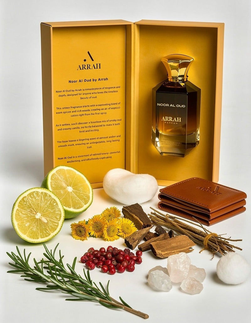 عطر أراه نور العود للجنسين، ماء عطر 100 مل - Image 3
