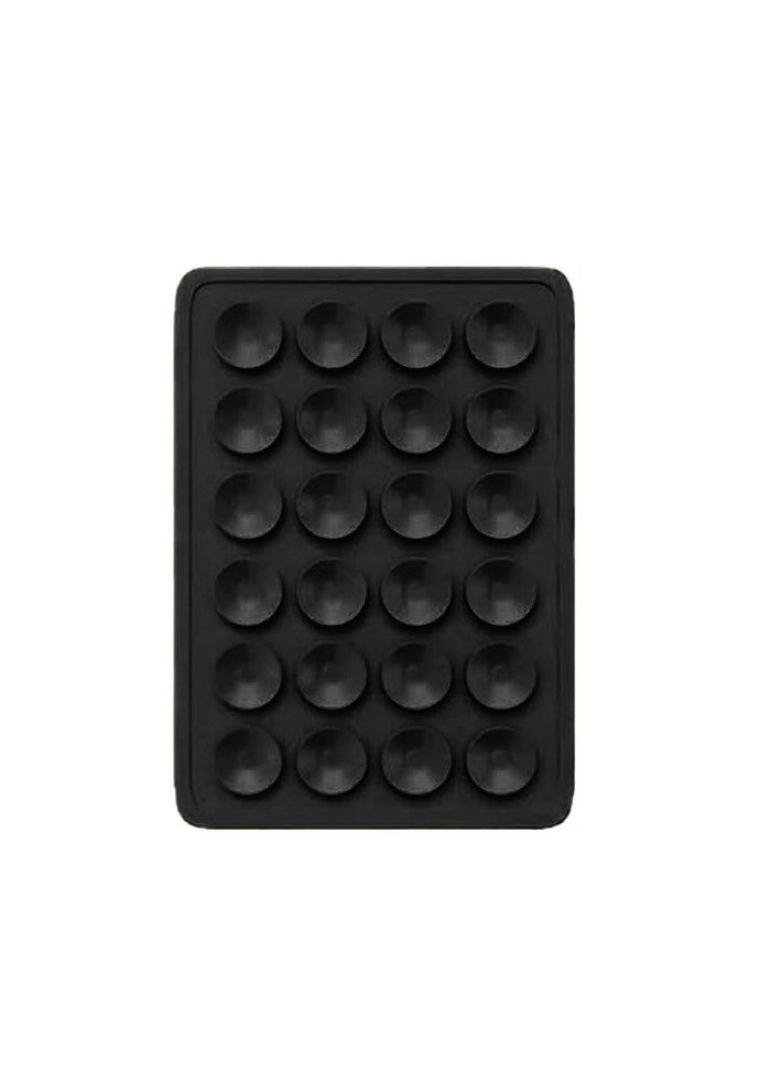 LEEKA 2 Pcs Pack if Silicone Pads in Black and White with Retail Poly Packing Bag Premium Non Slip Phone Mounting Accessories for Secure Grip Stable Viewing and Versatile Use Pad  - Image 4