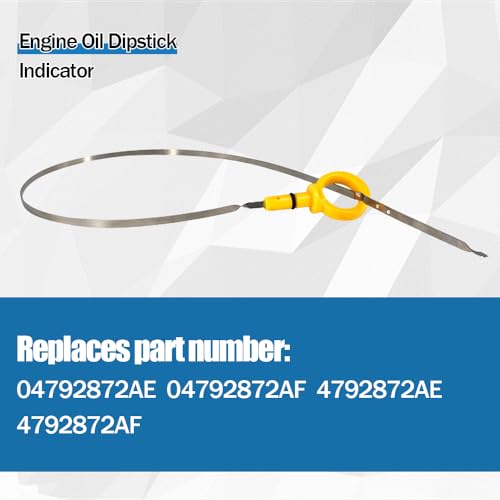 Automkt Engine Oil Dipstick Indicator Fits for 2009-2021 Dodge Challenge Charger Chrysler 300 5.7L Replaces ‎04792872AE 04792872AF 4792872AE 4792872AF - Image 3