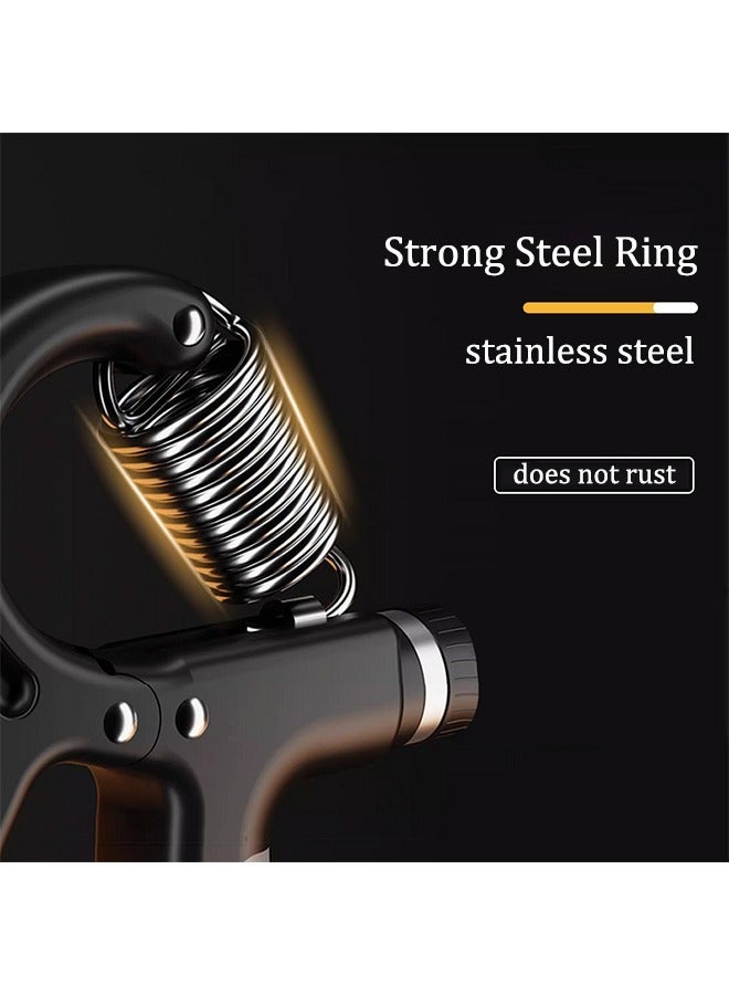 Generic Adjustable Grip Strengthener, Finger and Wrist Strength Training, Countable Up to 4 Digits, Special for Rehabilitation Training and Fitness - Image 4
