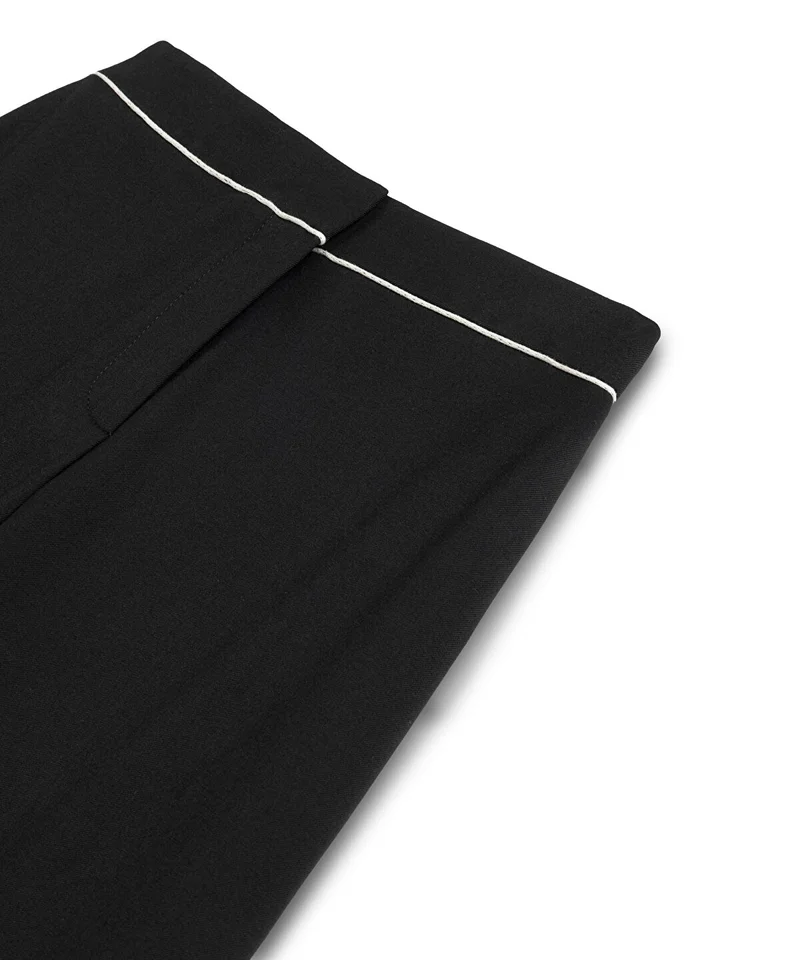 Ipekyol  Contrast-Piping Cigarette Trousers for Women | Best Price UAE