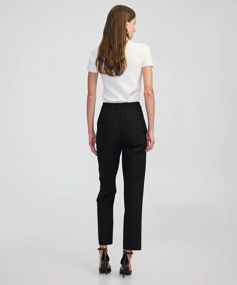 Ipekyol  Contrast-Piping Cigarette Trousers for Women | Best Price UAE