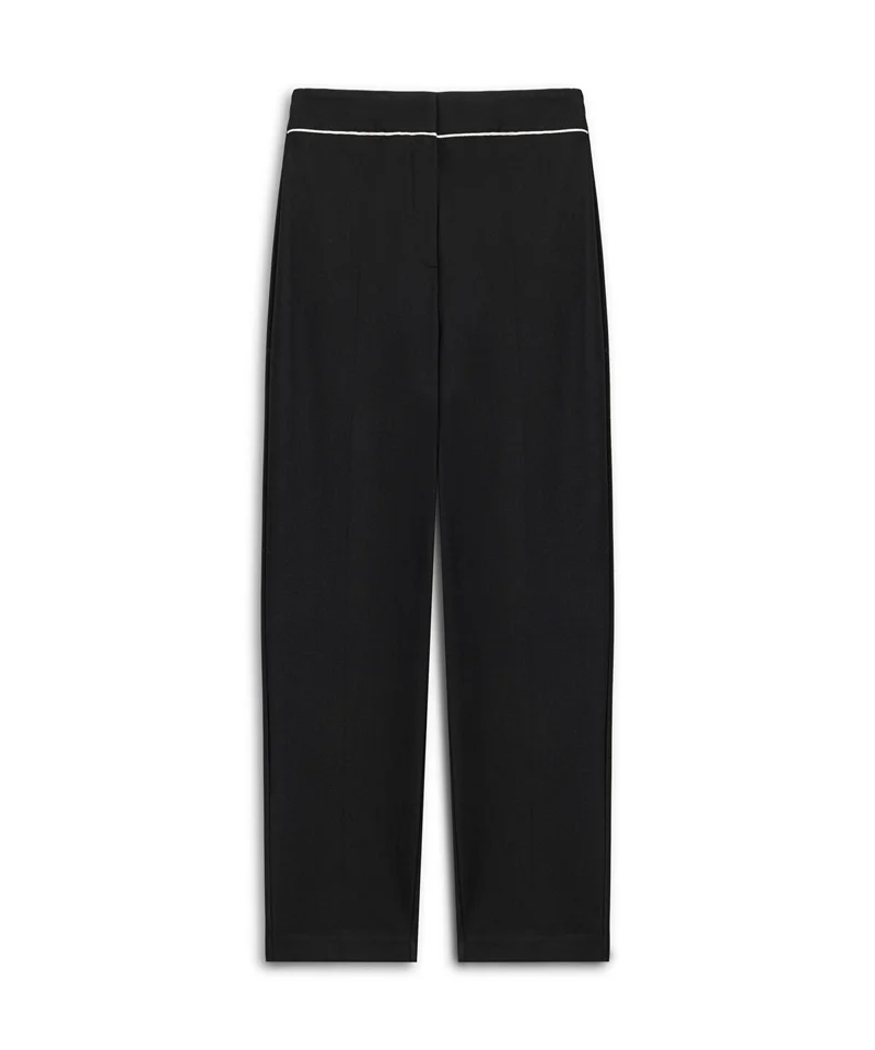 Ipekyol  Contrast-Piping Cigarette Trousers for Women | Best Price UAE