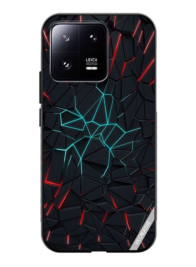 VR CREATIVE Protective Case Cover For Xiaomi 13 Abstracts Design Multicolour - Image 1