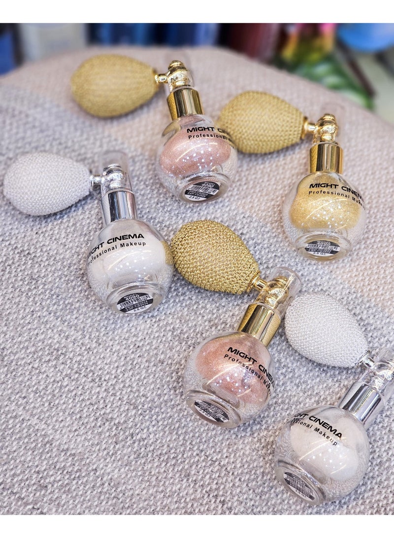 مايت سينما هايلايترجليتر للوجه والجسم من مايت سينما موديل 4090 لون سيلفر - Image 5