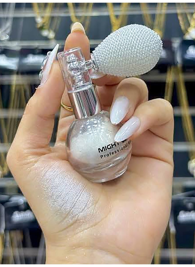 مايت سينما هايلايترجليتر للوجه والجسم من مايت سينما موديل 4090 لون سيلفر - Image 4