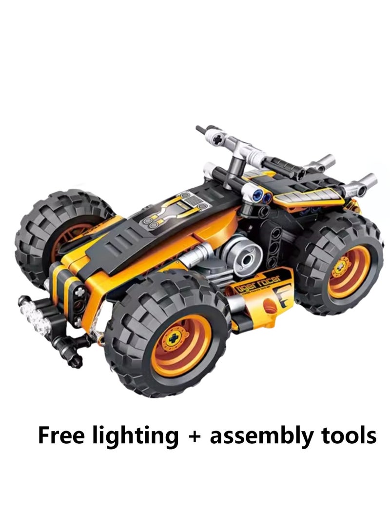 Educational Toys And Small Particle Assembly Building Blocks Car Model Assembly Toys(Mountain bike) - Image 2