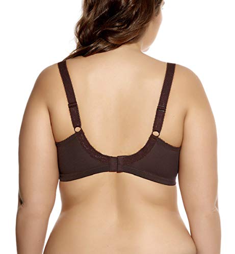 GODDESS Women's Kiera Underwire Bra, Chocolate, 42I - Image 3