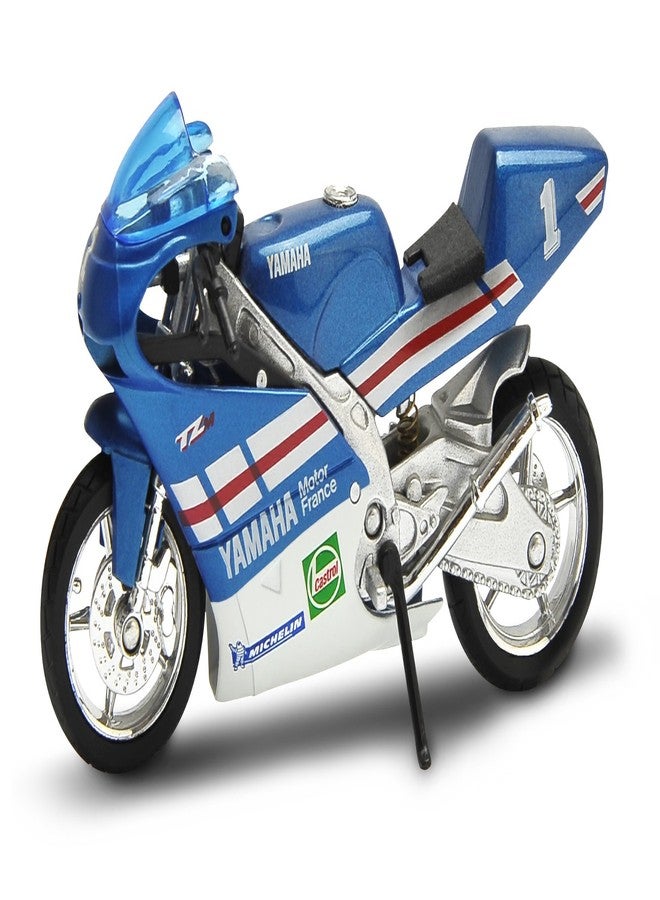 Welly Die Cast Motorcycle Blue Yamaha 1994 TZ250M, 1:18 Scale - Image 1