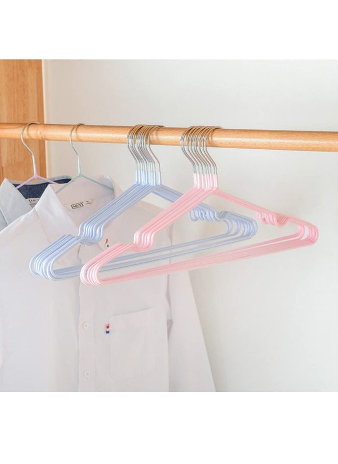 30pcs Portable Cute Clothes Hanger Adult Clothes Non-Slip Hook For Suit Coat Closet Garment Outdoor Drying Rack Plastic Clothing Hanger