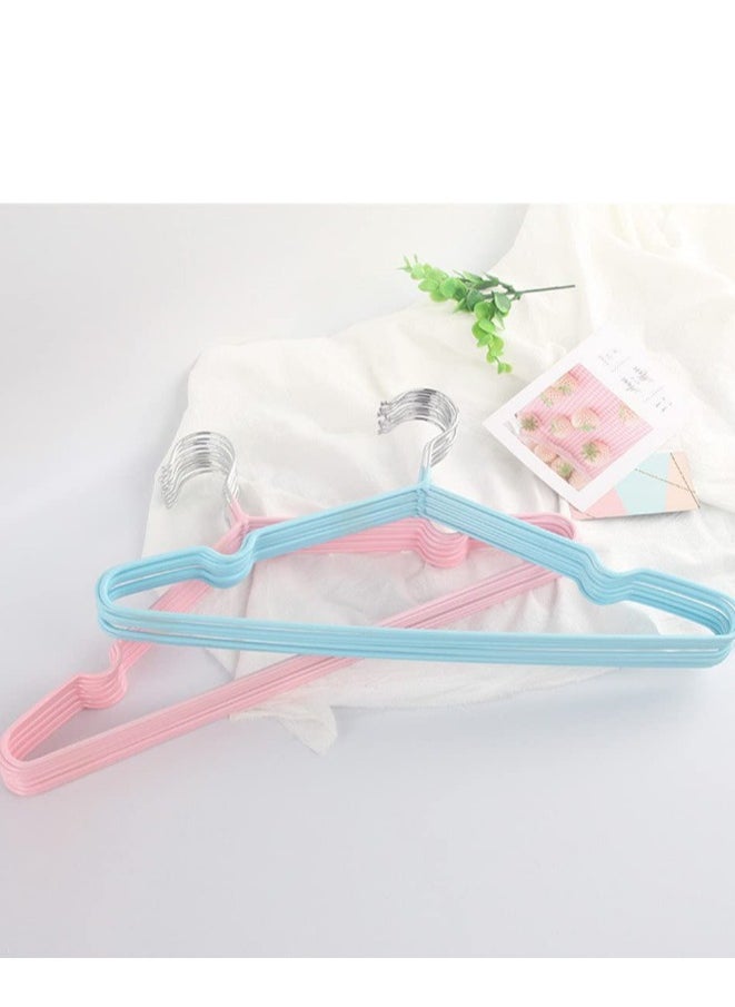 30pcs Portable Cute Clothes Hanger Adult Clothes Non-Slip Hook For Suit Coat Closet Garment Outdoor Drying Rack Plastic Clothing Hanger