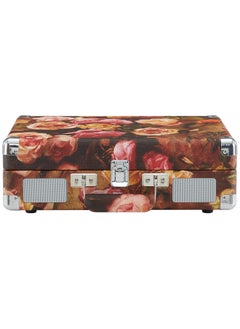 Crosley Crosley CR8005F-FL Cruiser Plus Vintage 3-Speed Bluetooth in/Out Suitcase Vinyl Record Player Turntable, Floral  - Image 4