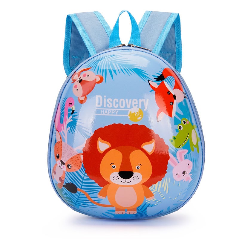 Kindergarten Bag Cute Cartoon Princess Eggshell Small Class Unicorn Backpack Baby Lightweight Small Dinosaur Backpack Little Lion
