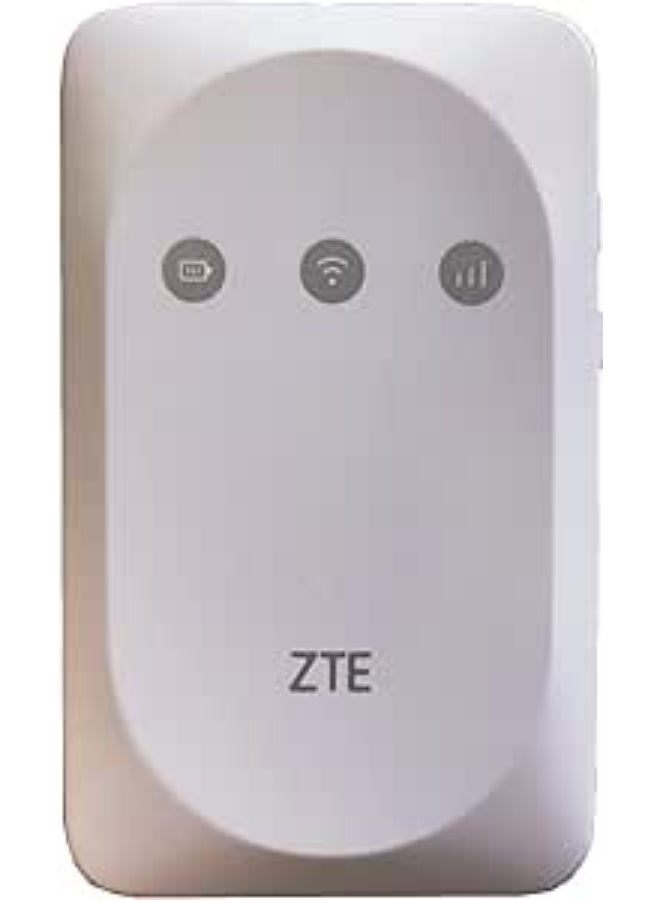 زد تي اي راوتر واي فاي محمول 4G LTE، MF935، بسرعة 150 ميجابت في الثانية، أبيض - Image 1