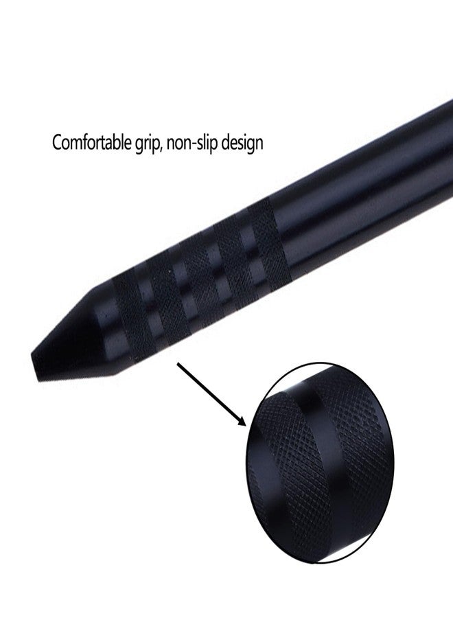 DUNBONG Multi Color Pen Black 4 In 1 Multi function Pen with Black, Blue, Red, Green, Metal Gel Ballpoint Pen, 1-Count (Black) - Image 5