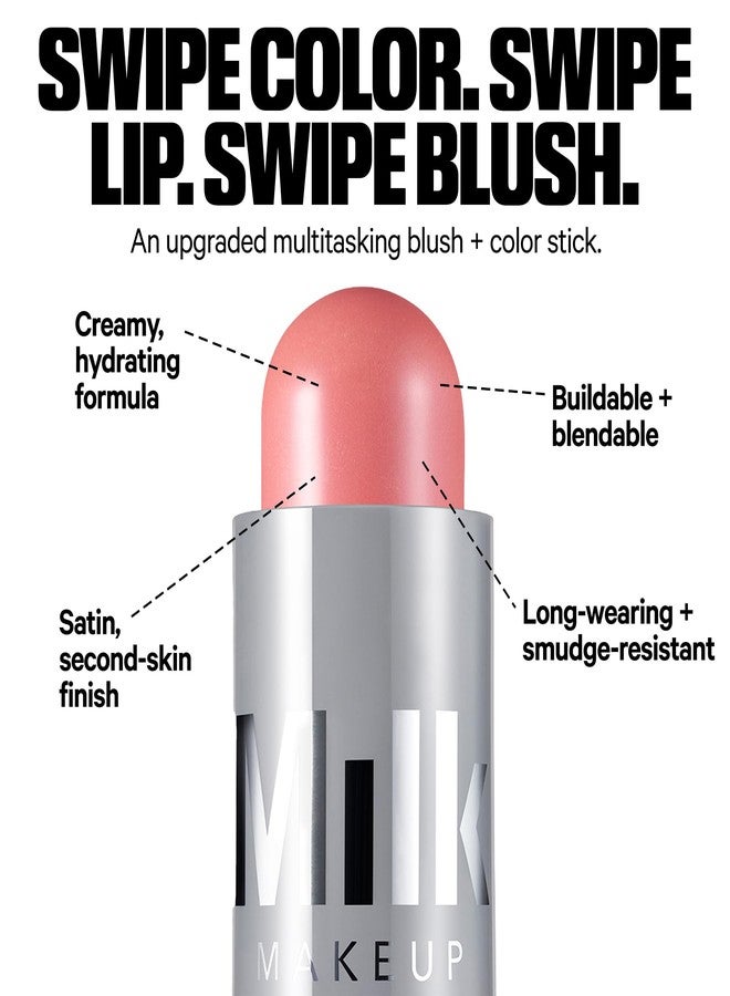 Milk Makeup Lip + Cheek Cream Stick – Quirk (Spiced Rose), 0.28 oz - Image 2