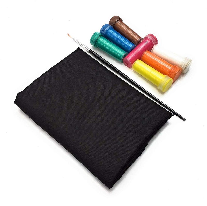 Rainbow DIY - Emboss Painting Kit, Lord Radha Krishna, Medium(13x19 inch), Design No. 02 - Image 3