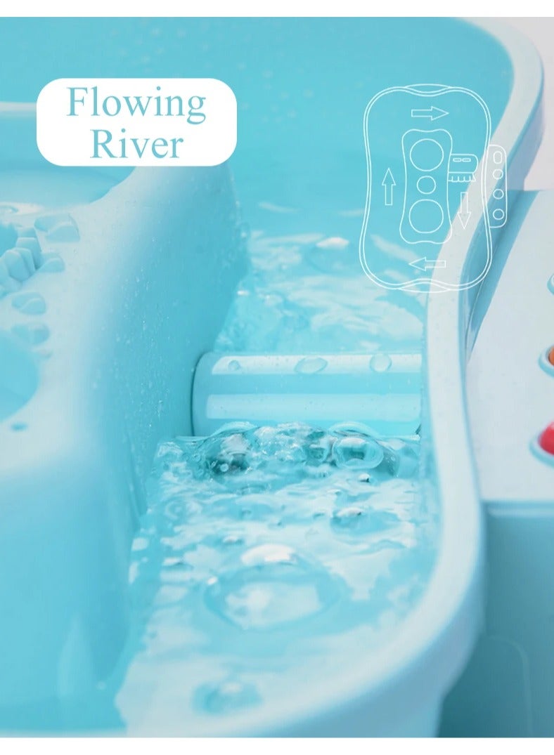 BLOOMING TIME Electric Water Cycle Music Light Fishing Toys, Fun for Toddlers and Kids - Image 4