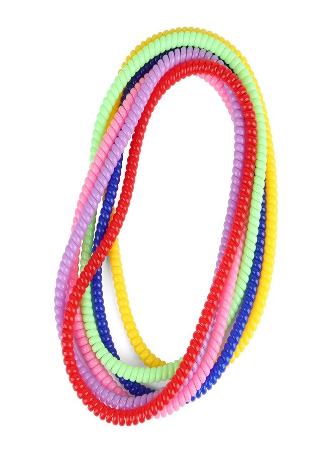 Sallurna 6 Pack Stretchy Coil Necklaces for Kids with Autism ADHD SPD, Oral Motor Aids Toys Reduce Fidgeting Toys for Kids, Teens - Image 1
