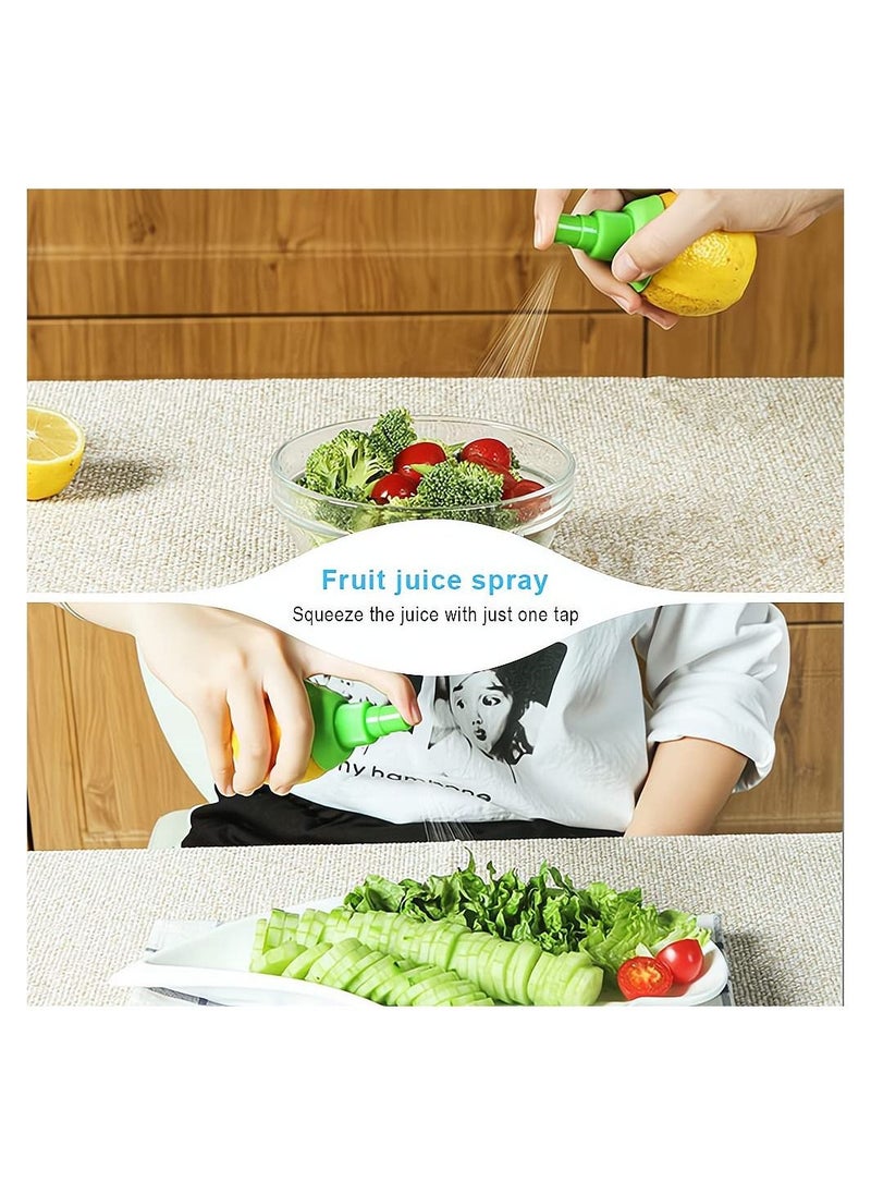 Y&D - Lemon Juice Sprayer, 2Pcs Manual Orange Citrus Spray for Fresh Flavor, Squeezer Salad, Kitchen Gadgets - Image 1