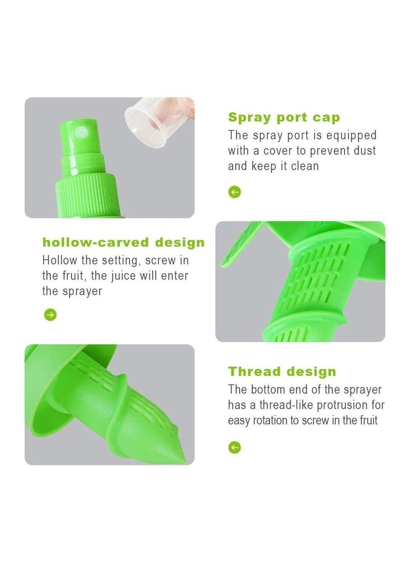 Y&D - Lemon Juice Sprayer, 2Pcs Manual Orange Citrus Spray for Fresh Flavor, Squeezer Salad, Kitchen Gadgets - Image 1