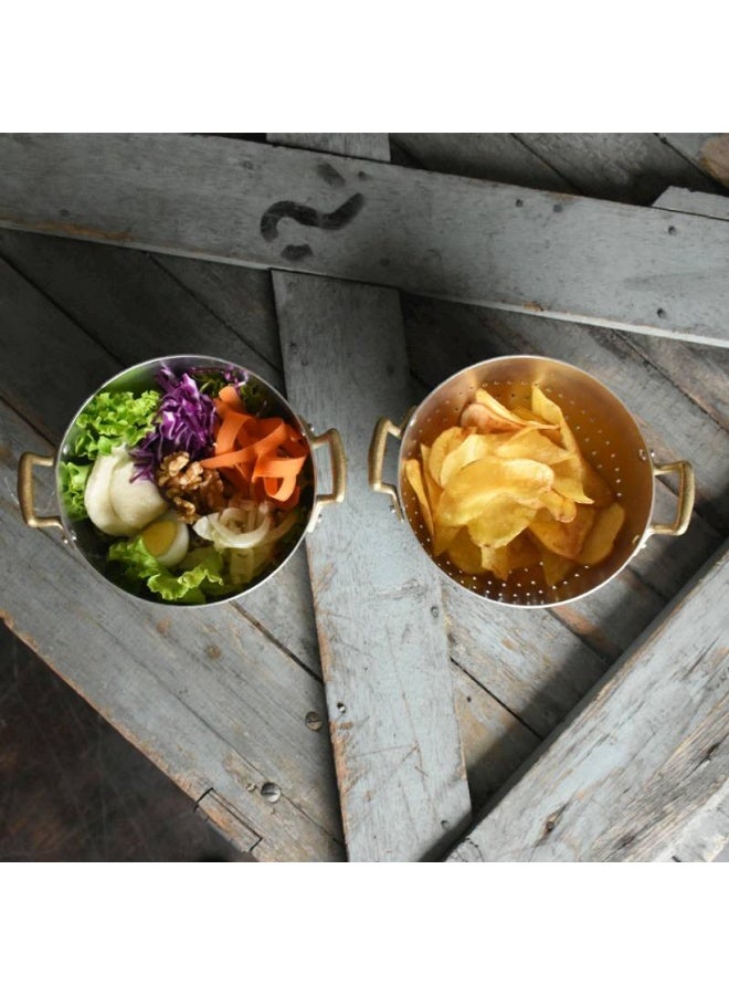 Ottinetti Colander 2 Brass Handles 14Cm - Image 3