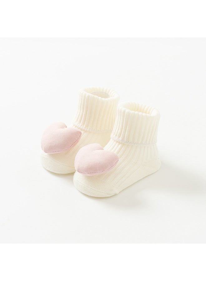 Baby Socks Spring And Autumn A Cotton Non-slip Newborn Baby Floor Socks In The Tube Cartoon Toddler Socks 3