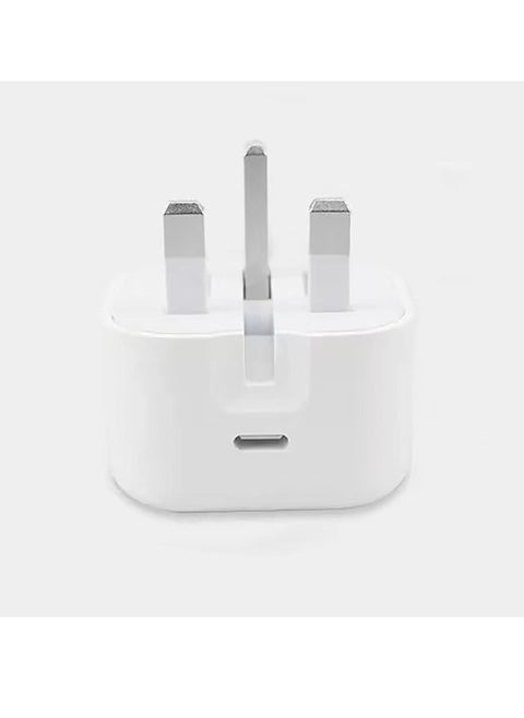 Type C Fast Charger 20W for iPhone Series  Power Adapter Wall Plug White