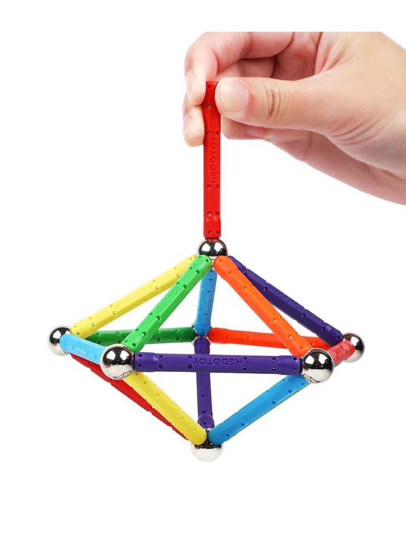 Magnetic stick puzzle 91 pieces  - Image 2
