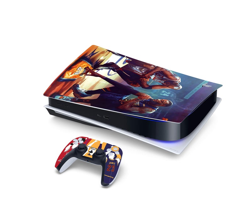 PEYANZ Vinyl Skin Compatible with PS5 (Disk Edition) | HD Print, Scratch Resistant, Bubble-Free Application - Image 4