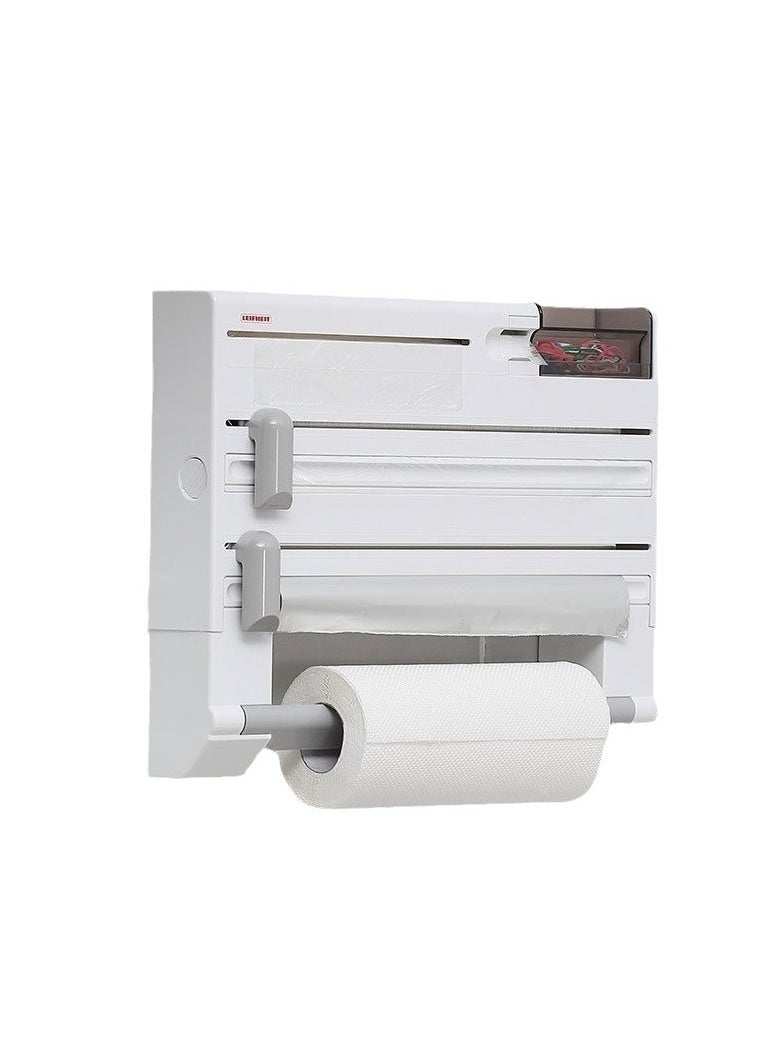 General Cling film cutter dispenser,Food Dispensers Wall Mounted Non-porous Plastic Packaging Cutting Machine Suitable for food, fruit and vegetable packaging in kitchens,supermarkets  - Image 1