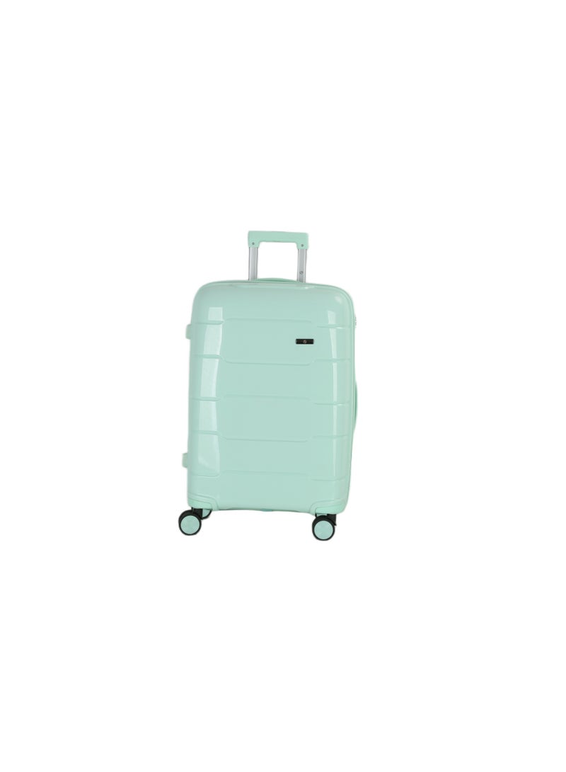 اتش تي مجموعة أمتعة H.T المكونة من 4 قطع – حقائب سفر متينة ذات هيكل صلب مع عجلات دوارة ومقبض تلسكوبي وسحابات مقاومة للسرقة (13/20/24/28 بوصة، 13.5/49/80/116 لتر، مجموعة سفر خفيفة الوزن، أخضر فاتح) - Image 3